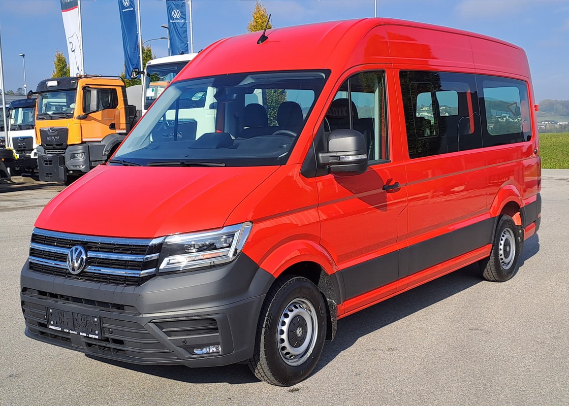 9-Sitzer Ausbau auf Crafter für MTF od. KDO